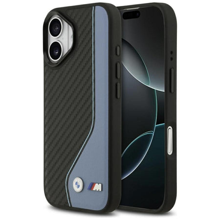 cover bmw iphone 17 carbonio nera compatibile magsafe