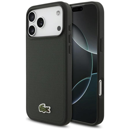 cover lacoste iphone 17 PRO MAX  blu navy magsafe compatibile