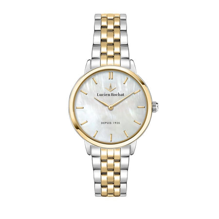 Orologio LUCIEN ROCHAT donna Charme tempo acciaio bicolore / mop
