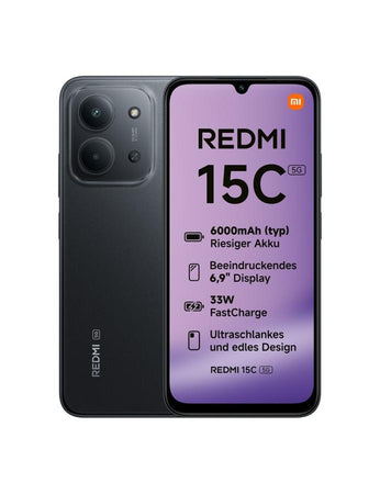 redmi 15C 8+256 gb 5G nero NFC