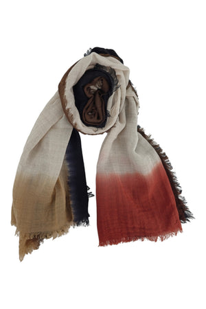 GAYNOR BONGARD Sciarpe Marrone/beige da donna