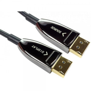 Cables Direct NLDP-AOC020 cavo DisplayPort 20 m Nero (20m DisplayPort v1.4 AOC Cable)