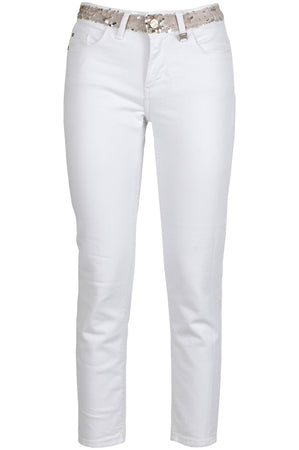 PANTALONE BULL DENIM CON PAILETTES