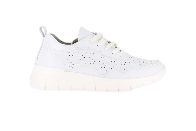 Grunland sneakers donna Sace in ecopelle bianco SC0196