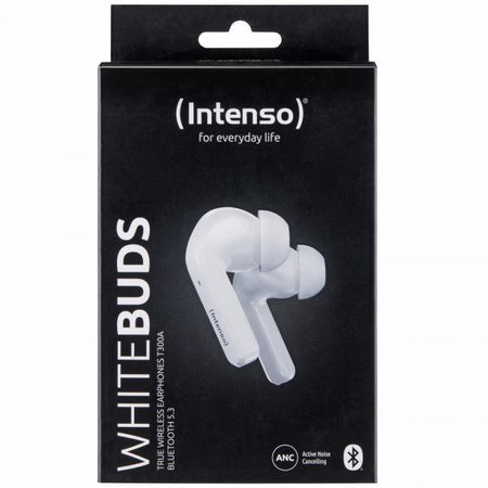 INTENSO AURICOLARI IN EAR BLUETOOTH, ANC, BIANCO