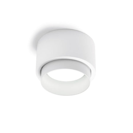 Plafoniera gesso Sforzin illuminazione SYME tonda T438 T439 T440 T441 GX53 LED alluminio soffitto