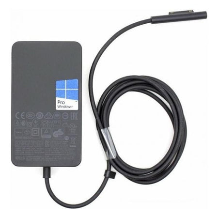 Microsoft Surface 65W Power Supply, EU Computer portatile, Tablet Nero AC Interno (Microsoft Surface Netzteil 65 Watt)