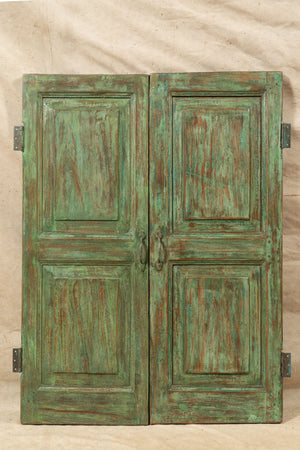 Biscottini Tapparella / scurino in legno massello di teak, articolo antico perfettamente restaurato
