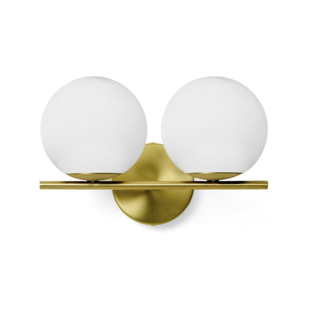 Applique classica Miloox JUGEN 1744 73 E27 LED metallo vetro