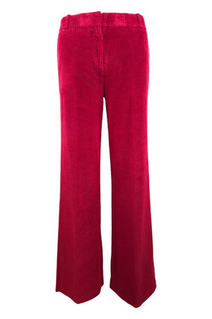 Kiltie Pantaloni Rosso da donna