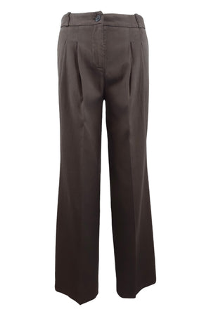 Kiltie Pantaloni Marrone da donna