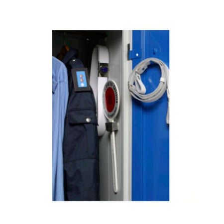 Armadietto spogliatoio con 3 vani porta oggetti interni per Polizia Locale Municipale cm. 60x50x195h