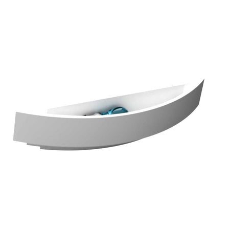 Applique gesso Lampadari Bartalini WOBNIAR 105 E27 LED verniciabile monoemissione