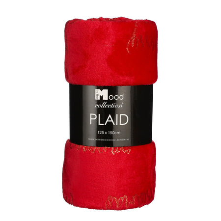 Coperta plaid in pile con scritta Merry Christmas per il natale