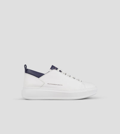 Alexander Smith sneakers Wembkey man white blu WYM 2311