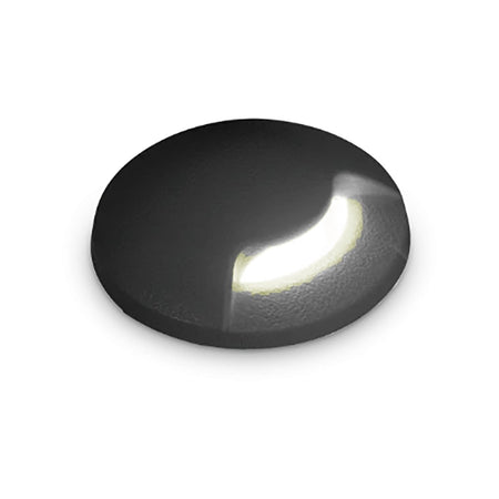 Faretto incasso tondo calpestabile esterno Ideal Lux WAY 269504 N G9 LED 3000K IP67 resina luce mono emissione