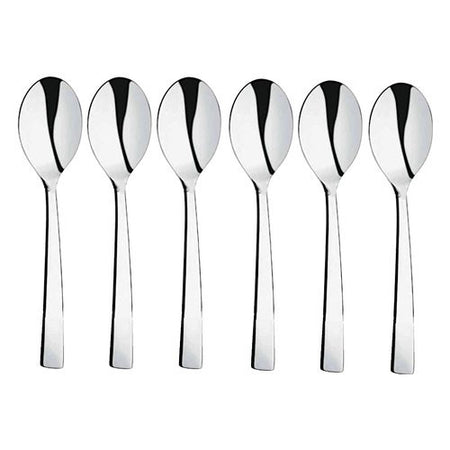 Set cucchiaini caffè Abert F17PN0621 MIRAGE Acciaio lucido