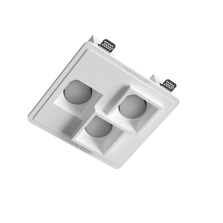 Faretto incasso Lampadari Bartalini OBUC 3 FP43 GX53 LED gesso verniciabile