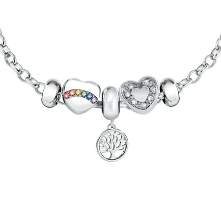 Bracciale MORELLATO donna Drops acciaio love / 3 beads