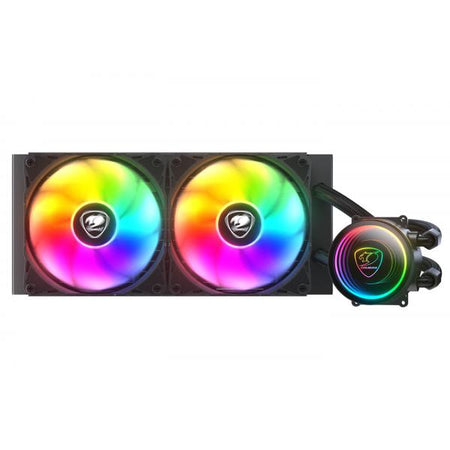 Cougar Poseidon Elite 240 ARGB e' un dissipatore a liquido con un radiatore da 240mm.