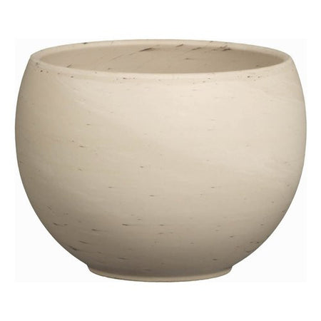 Vaso piante Corino Bruna LUNA Effetto marmorizzato grigio chiaro