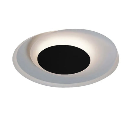 Plafoniera moderna Cattaneo illuminazione CLEO 796 60PA NERO LED 6000LM metallo luce indiretta
