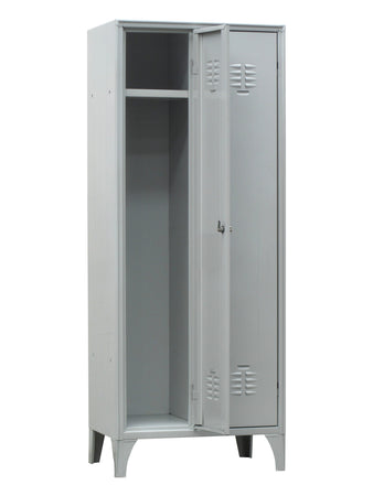 Armadietto spogliatoio cm. 60x50x180h di metallo verniciato