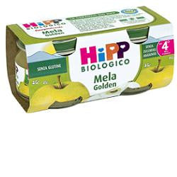 Hipp bio omogeneizzato mela golden 2vasettix80g