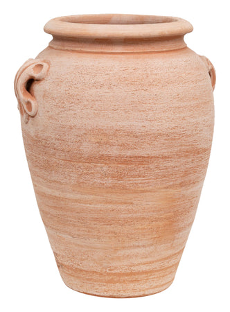 Biscottini PORTAOMBRELLI ANFORA/ORCIO CON MANICI IN TERRACOTTA FATTO A MANO SUL TORNIO PER PIANTE E FIORI L36XPR34XH46 CM