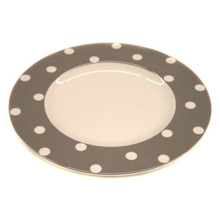 Piatto piano 29 cm Livellara FRESHNESS DOTS Tortora