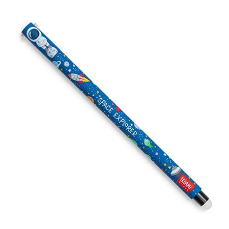 Legami, Penna Gel Cancellabile, Inchiostro Nero, Tema Space