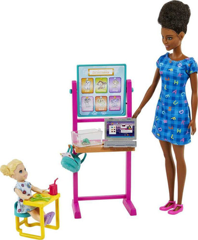 Barbie Carriere Playset Barbie Insegnante Mora