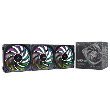 PC- Casel?fter Seasonic MagFlow ARGB 3Pack