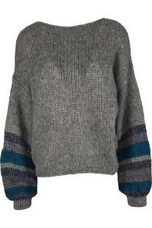 COLOUR MARKET Maglie Grigio/azzurro da donna