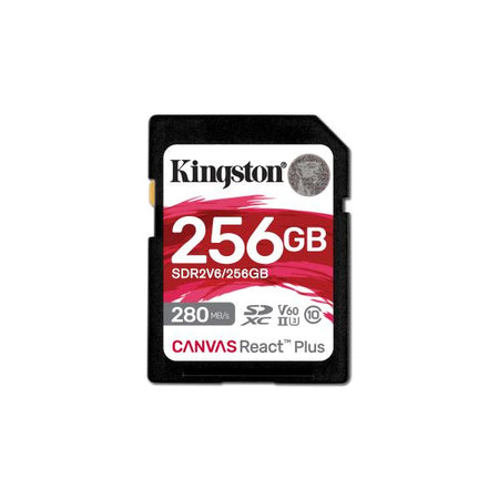 256GB Canvas React Plus SDXC UHS-II 280R / 150W U3 V60 for Full HD / 4K