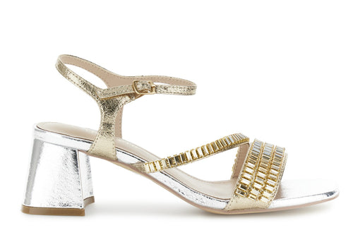 SANDALO GILDA CON STRASS