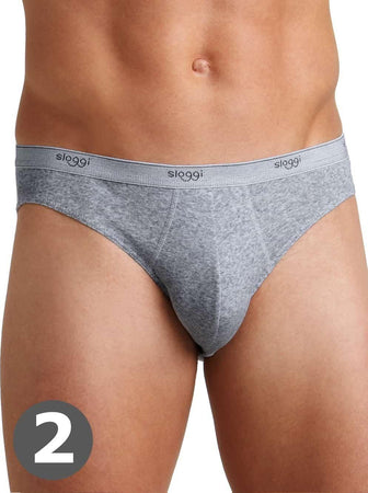Sloggi Uomo 2 Slip Basic Mini S16 - Passarelli Biancheria