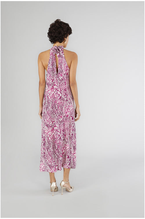 ABITO LUNGO CON SCOLLATURA AMERICANA