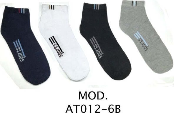 12-Paia-Di-Calzini-Uomo-Collo-Basso-Comodi-In-4-Colori-Sport-Dal-40-Al-46