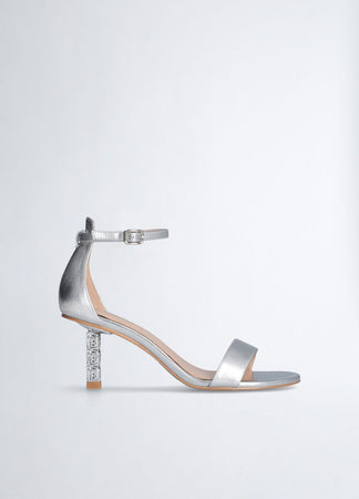 Liu Jo sandali donna Ale 04 metallic silver SA5049EX