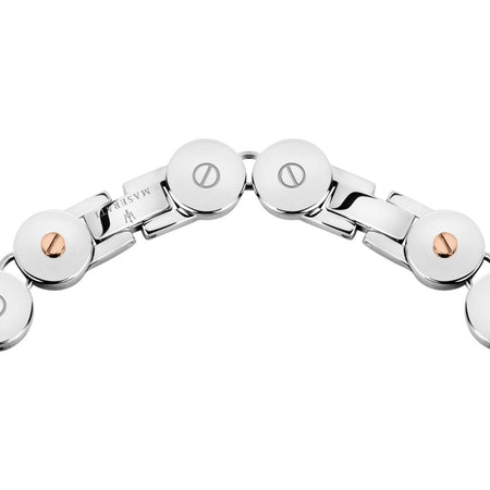 Bracciale MASERATI uomo Round acciaio