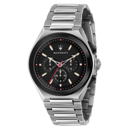 Orologio MASERATI uomo Triconic cronografo acciaio / nero