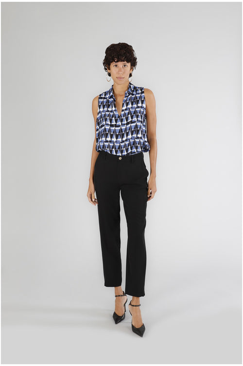 PANTALONE SIGARETTA GAMBA DRITTA