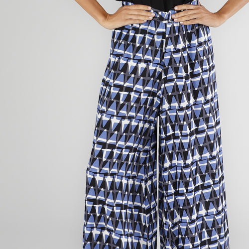 PANTALONE PALAZZO STAMPATO