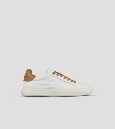 Alexander Smith sneakers Soho man white mustard SOM 3663