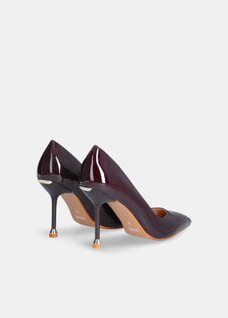 Liu Jo décolleté Demi 04 in vernice amarone SF5003EX