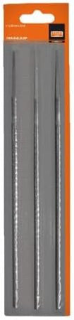 BAHCO 168-6-3.5-3P mm 3,5 x 150 9/64 per catena 1/4" blister 3 pezzi