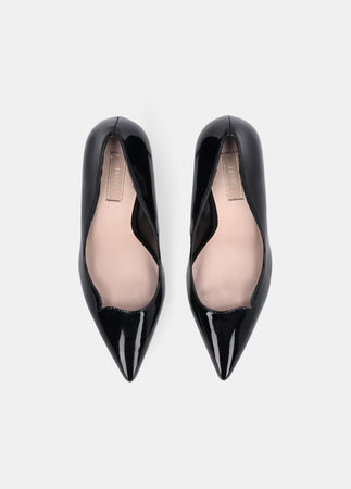 Liu Jo décolleté Demi 04 in vernice black SF5003EX