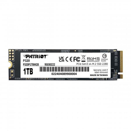 Patriot P320P1TBM28P320, 1TB M.2 2280P