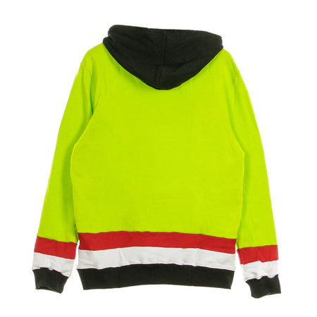 BLACK PYRAMID Felpa Leggera Cappuccio Uomo Pyramid 89 Fluo Green da uomo